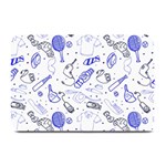 Fathers Day doodle Plate Mat