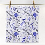 Fathers Day doodle Face Towel