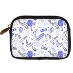Fathers Day doodle Digital Camera Leather Case