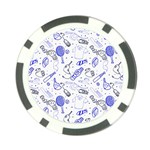 Fathers Day doodle Poker Chip Card Guard (10 pack)