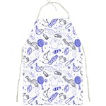 Fathers Day doodle Full Print Apron