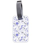 Fathers Day doodle Luggage Tag (two sides)