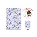 Fathers Day doodle Playing Cards (Mini)