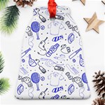 Fathers Day doodle Ornament (Bell)