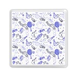 Fathers Day doodle Memory Card Reader (Square)