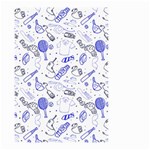 Fathers Day doodle Small Garden Flag (Two Sides)
