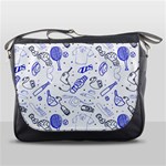 Fathers Day doodle Messenger Bag