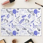 Fathers Day doodle Cosmetic Bag (XXL)