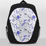 Fathers Day doodle Backpack Bag