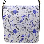Fathers Day doodle Flap Closure Messenger Bag (S)