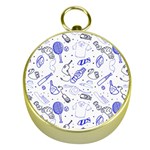 Fathers Day doodle Gold Compass