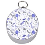 Fathers Day doodle Silver Compass