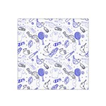 Fathers Day doodle Satin Bandana Scarf