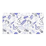 Fathers Day doodle Satin Wrap