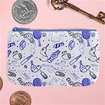 Fathers Day doodle Large Coin Purse