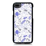 Fathers Day doodle Apple iPhone 8 Seamless Case (Black)