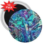 Iridescent 3  Magnet (10 pack)