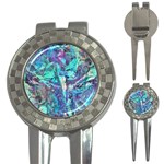 Iridescent 3-in-1 Golf Divot