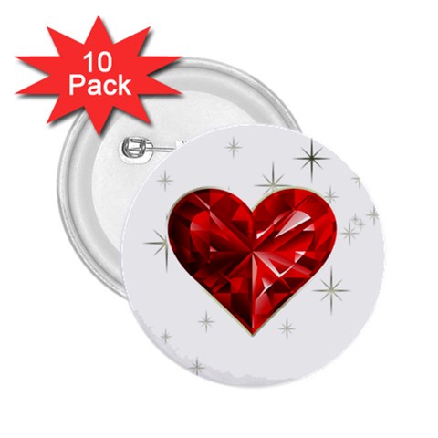 ace02 2.25  Button (10 pack) from ArtsNow.com Front
