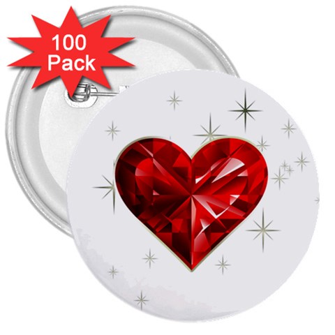 ace02 3  Button (100 pack) from ArtsNow.com Front