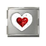 ace02 Mega Link Heart Italian Charm (18mm)