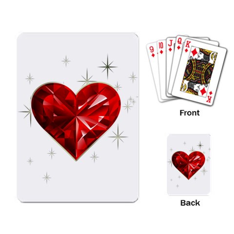 ace02 Playing Cards Single Design from ArtsNow.com Back