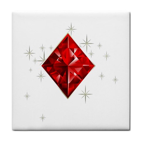 ace03 Tile Coaster from ArtsNow.com Front