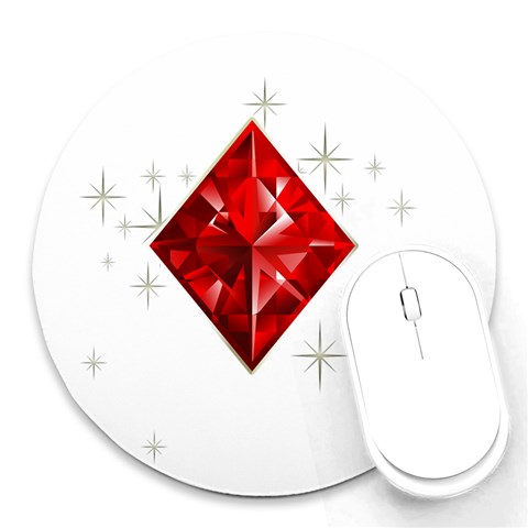 ace03 Round Mousepad from ArtsNow.com Front