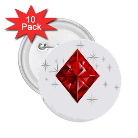 ace03 2.25  Button (10 pack) from ArtsNow.com Front