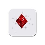 ace03 Rubber Square Coaster (4 pack)