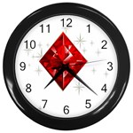 ace03 Wall Clock (Black)