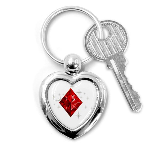 ace03 Key Chain (Heart) from ArtsNow.com Front