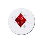 ace03 Rubber Round Coaster (4 pack)