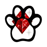 ace03 Magnet (Paw Print)