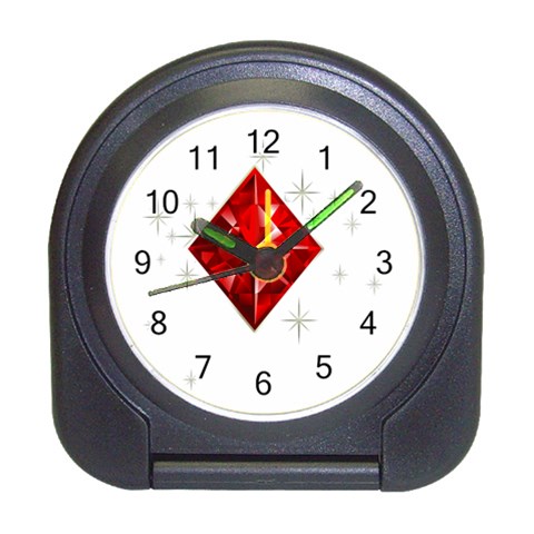 ace03 Travel Alarm Clock from ArtsNow.com Front