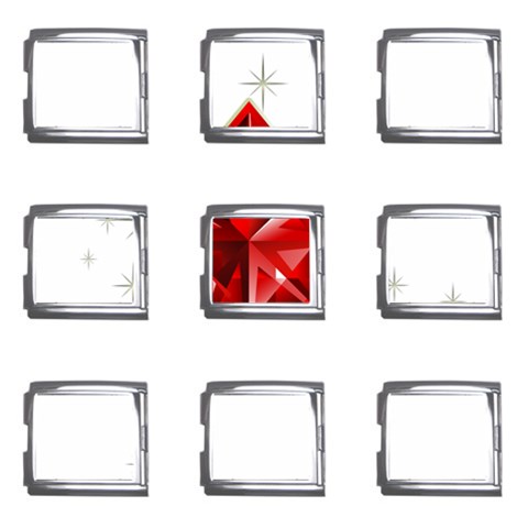 ace03 Mega Link Italian Charm (9 pack) from ArtsNow.com Front