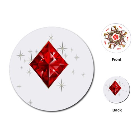 ace03 Playing Cards (Round) from ArtsNow.com Front