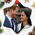 180419153659 Prince Harry Meghan Markle Sunken Garden Ornament (Snowflake)