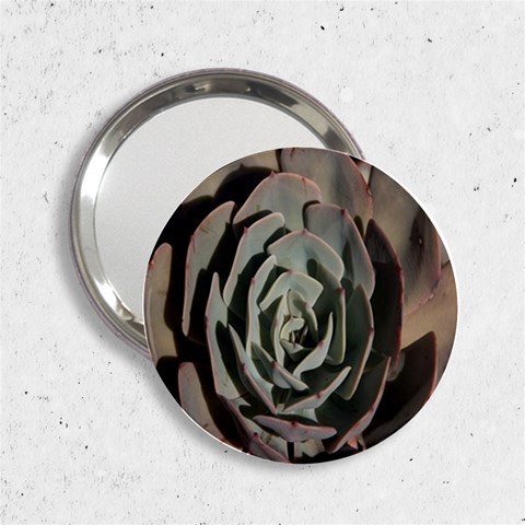 Succulent Green Pink Rosettes 2.25  Handbag Mirrors from ArtsNow.com Front