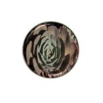 Succulent Green Pink Rosettes Hat Clip Ball Marker (10 pack)