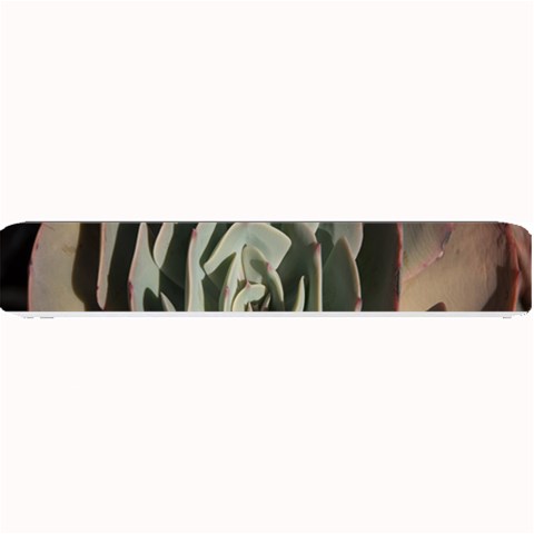Succulent Green Pink Rosettes Small Bar Mats from ArtsNow.com 24 x4  Bar Mat