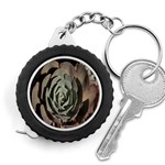 Succulent Green Pink Rosettes Measuring Tape