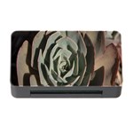 Succulent Green Pink Rosettes Memory Card Reader with CF