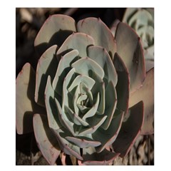 Succulent Green Pink Rosettes Duvet Cover Double Side (King Size) from ArtsNow.com Front