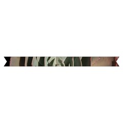 Succulent Green Pink Rosettes Short Sleeve V Hem