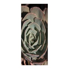 Succulent Green Pink Rosettes Pleated Skirt from ArtsNow.com Front Pleats