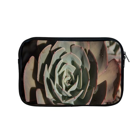 Succulent Green Pink Rosettes Apple MacBook Pro 13  Zipper Case from ArtsNow.com Front