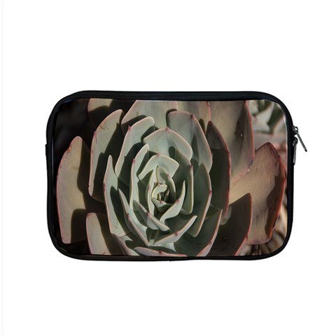 Succulent Green Pink Rosettes Apple MacBook Pro 15  Zipper Case from ArtsNow.com Front