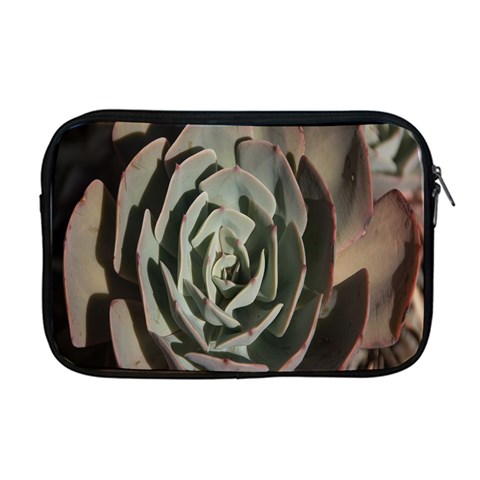 Succulent Green Pink Rosettes Apple MacBook Pro 17  Zipper Case from ArtsNow.com Front