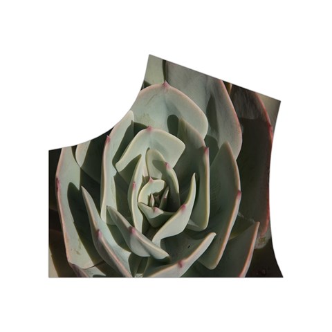 Succulent Green Pink Rosettes Women s Button Up Vest from ArtsNow.com Top Left
